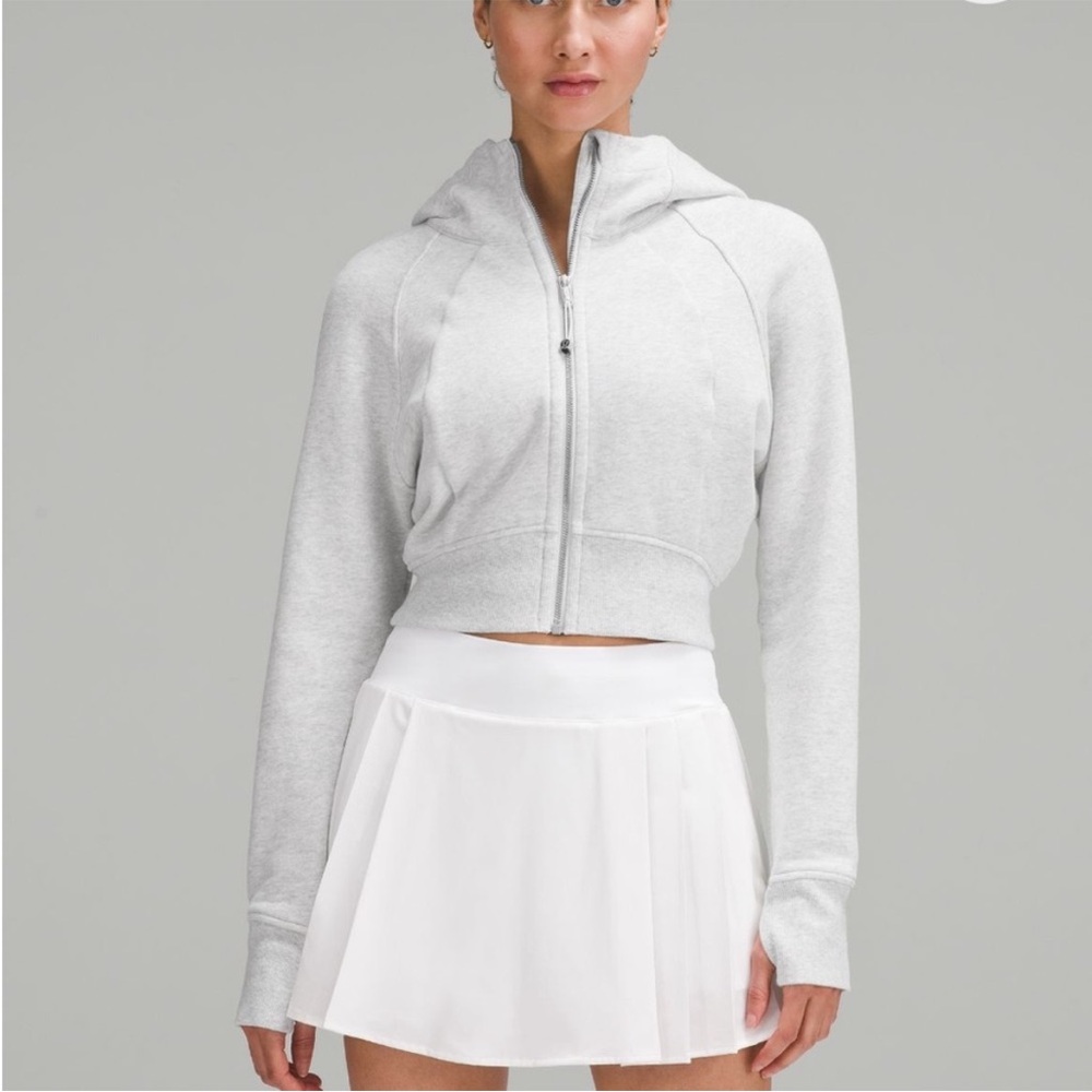 Lululemon Scuba Full Zip Crop Hoodie